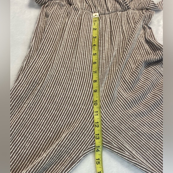 Caution to the Wind size M pinstriped romper NWT - Picture 10 of 10